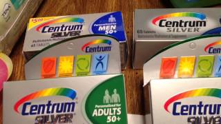 Centrum Silver Vitamins @ Rite Aid Were $2.99