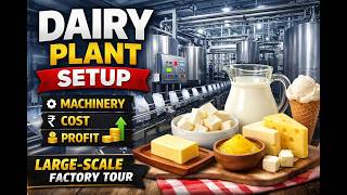 How to Build a Dairy Plant That Processes Lakhs of Liters Daily