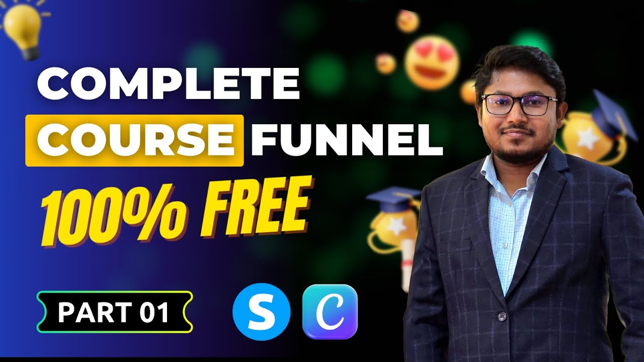 Build a Complete Online Course Funnel for FREE 2026 ( systeme.io tutorial for beginners 2026 )