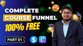 Build a Complete Online Course Funnel for FREE 2026 ( systeme.io tutorial for beginners 2026 )