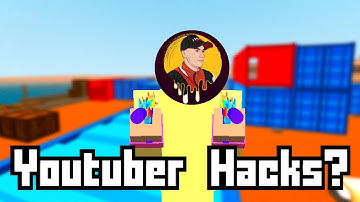 Youtuber Caught HACKING In Krunker...