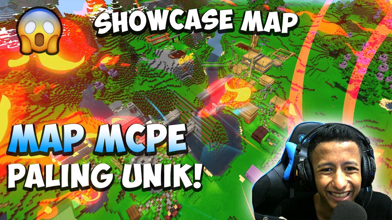MAP MCPE PALING UNIK!!! - SHOWCASE MAP MINECRAFT INDONESIA - YouTube
