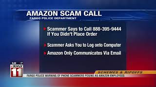 Valley Today Amazon Scam Call