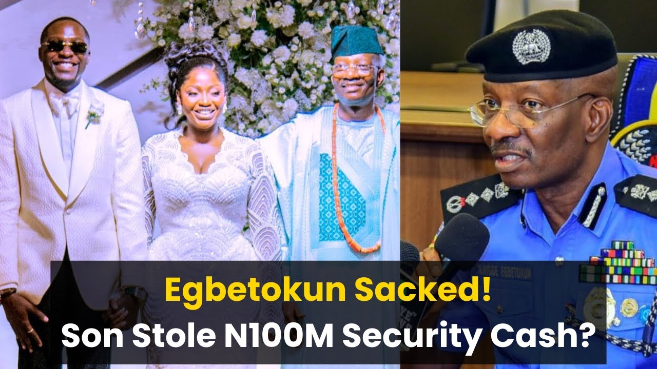 Breaking: Tinubu Sacks IGP Egbetokun — N100M Son Scandal Exposed