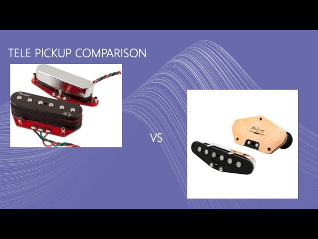 Tele pickup test: Fender N3 vs Montances Tele Twang
