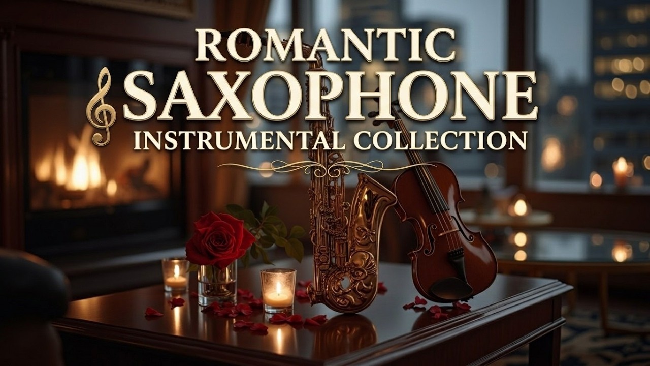 Romantic Saxophone Music | Soft Instrumental Love Songs & Relaxing Jazz ...