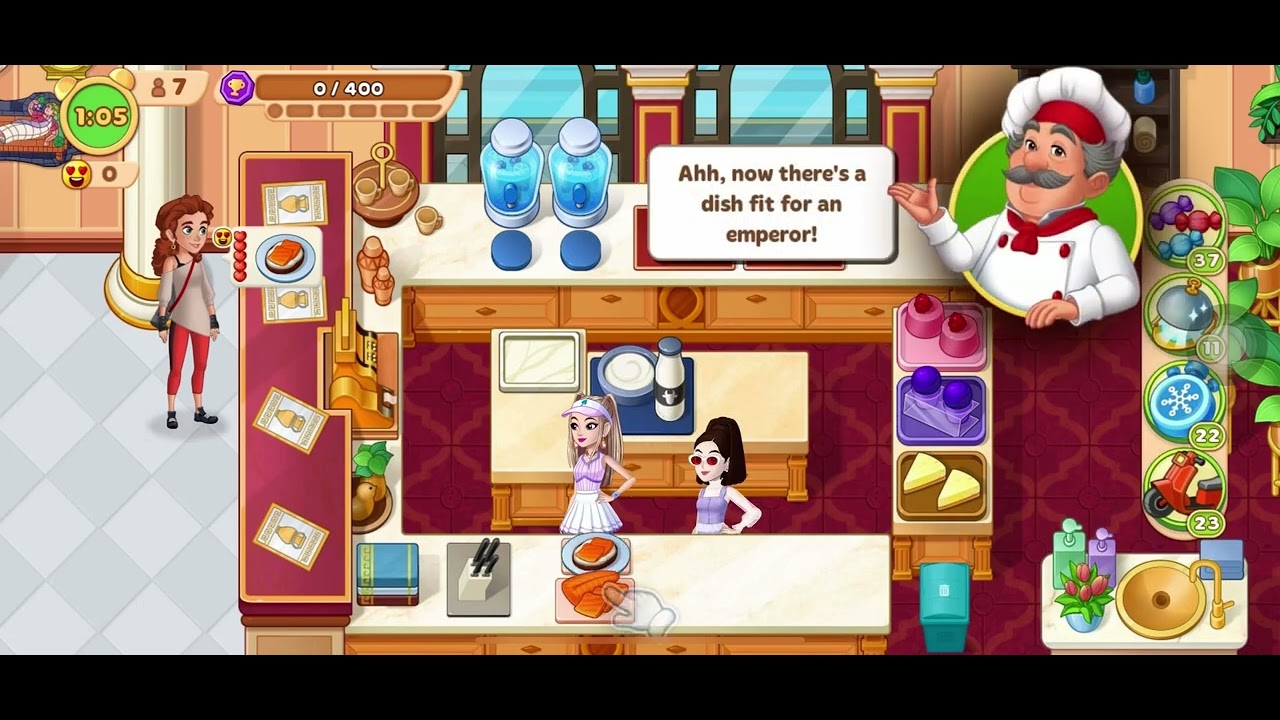 Cooking Diary story about Brave Alex Ancient Feast Resto Level 1 😍😍😍