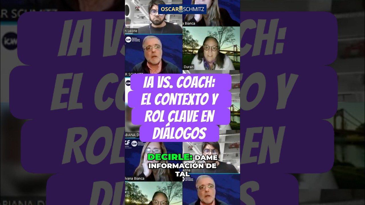 IA vs. Coach: El Contexto y Rol Clave en Diálogos #shorts