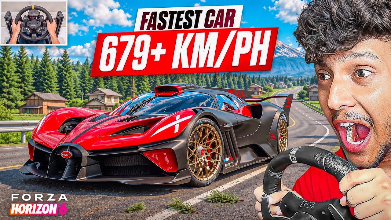 FINALLY I BOUGHT BUGGATI BOLIDE! *DREAM CAR* |🔥Forza Horizon 6 | LOGITECH G29