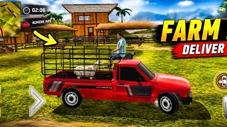 Farm Life Delivery Game 🚜 | Animal Transport Farming Simulator Gameplay screenshot 5