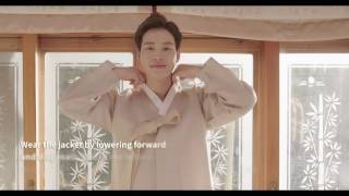 How to wear Hanbok(Korean traditional clothes) for men