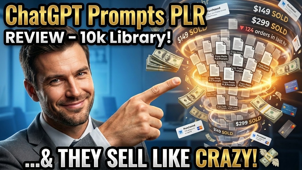 ChatGPT Prompts PLR Review - ChatGPT Prompt Library That SELLS Like ...