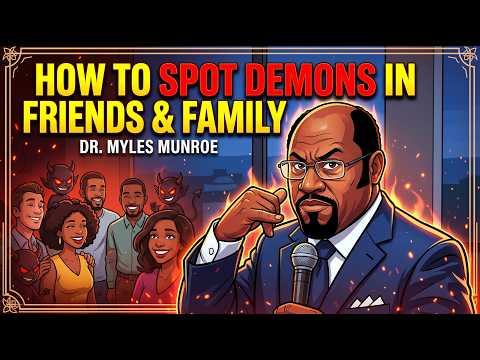 Dr Myles Munroe's Warning : How To Spot Demons In Friends And Family #spiritualdiscernment