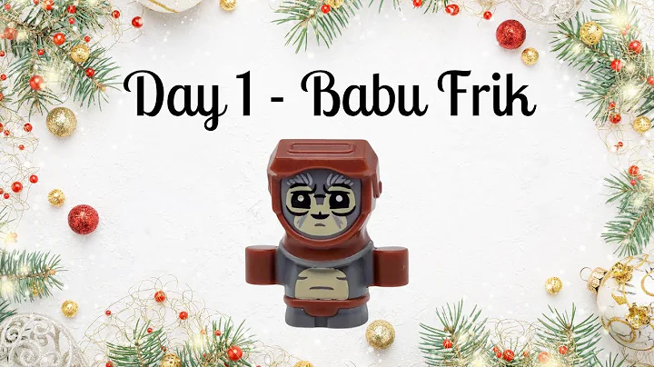 LEGO Star Wars Advent Calendar – Day 1 Build Reveal! 🎁⭐