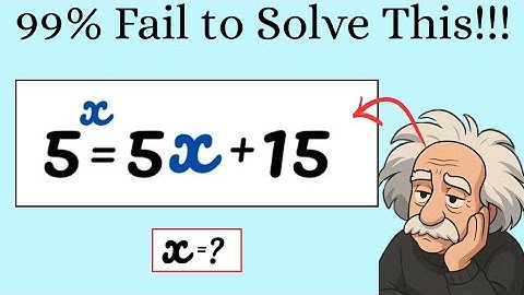 Italy || can you solve this?? || Olympiad math Exponential Problem