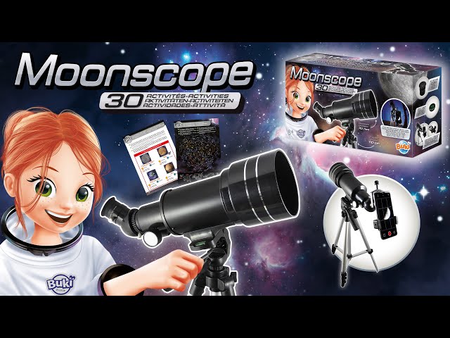 Télescope lunaire 30 activités - TS009B - BUKI France 
