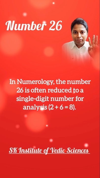Numerology Number 26 | Meaning, Personality, Career & Life Path - YouTube