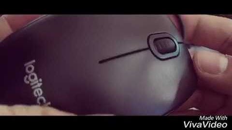 Unboxing Logitech B100 Optical mouse Usb