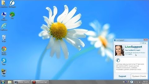 How to remove LiveSupport virus pop-up scam