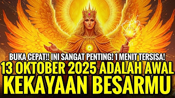JIWA TERPILIH👑VIDEO INI HARUS SAMPAI SEBELUM BESOK‼️13 OKTOBER 2025 ADALAH AWAL KEKAYAAN BESARMU💰🚀