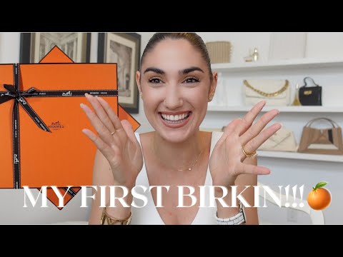 UNBOXING MY NEW HERMES BIRKIN!