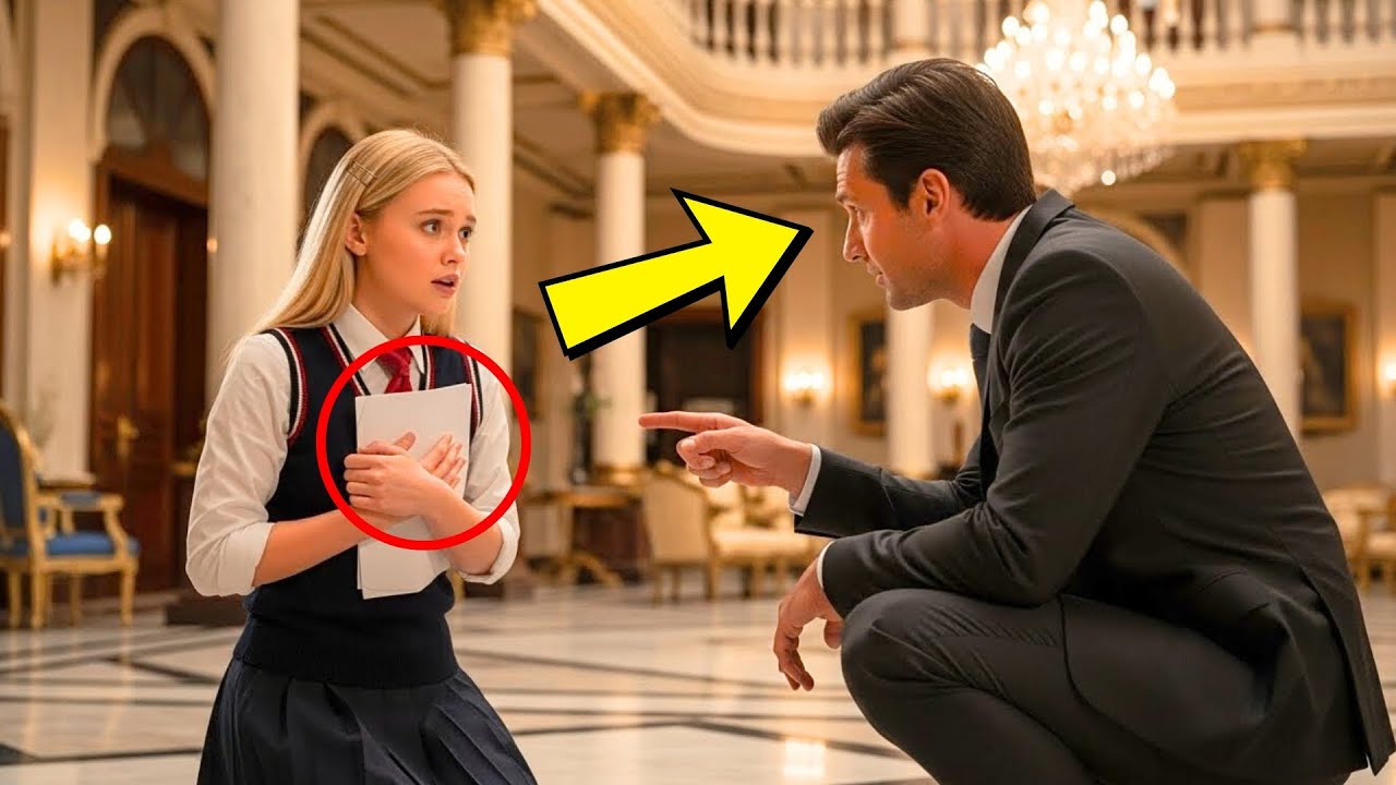 NADIE NOTÓ A LA HIJA DE LA EMPLEADA — HASTA QUE ELLA ENCONTRÓ LO QUE EL MILLONARIO HABÍA PERDIDO