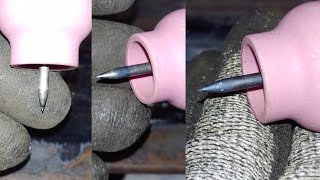 Why don't TIG welders talk about discoloration of tungsten electrodes ?