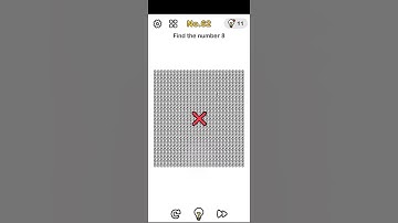 Brain Out Level 62 | Find the Number 8 | Dizziness Challenge