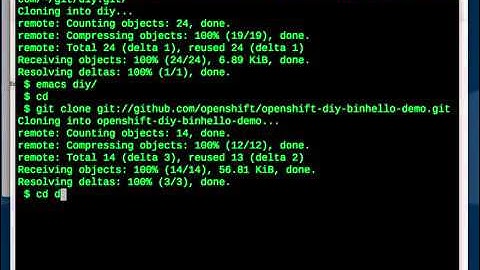 Getting Started with DIY Applications on OpenShift