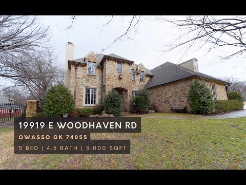 19919 E Woodhaven Rd, Owasso, OK home video tour