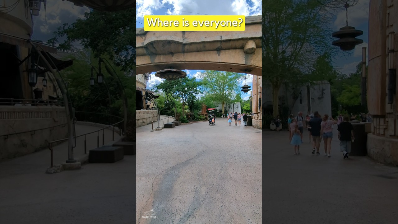 An Empty Galaxy, Far, Far Away | Star Wars, Galaxy's Edge - Disney's Hollywood Studios