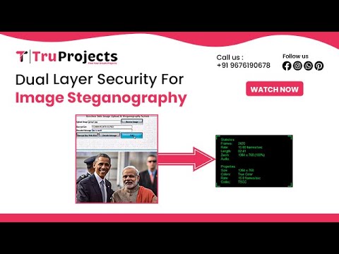 DUAL LAYER SECURITY FOR IMAGE STEGANOGRAPHY