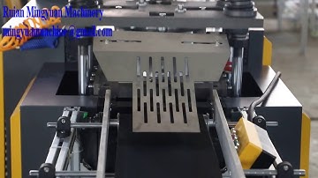 Mechanical Single working station Paper Plate Machine running 9inch plate