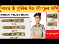 Indian police rank भारत के पुलिस रैंक की फुल फॉर्म #indianpolice#fullform #s2learntoday#ajjuenglish