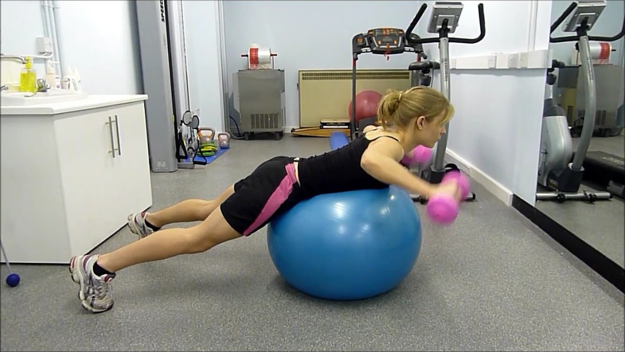Prehabilitation Exercise YTWL's on Swiss Ball YouTube