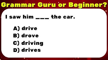 Ultimate 65-Question Grammar Quiz to Boost Your English Skills | Answers & Explanations included!