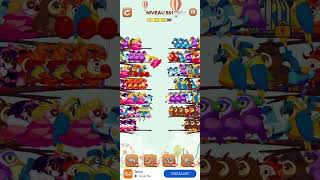 bird sort 2 color puzzle solution niveau 561 #games #gaming #puzzle #puzzlegame #androidgames screenshot 5