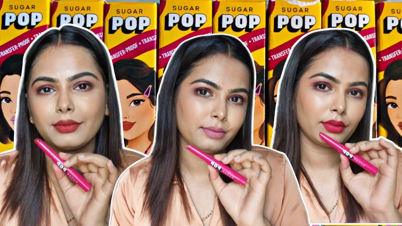 *New Launch* SUGAR POP KissProof Lipstick || All Shades || 