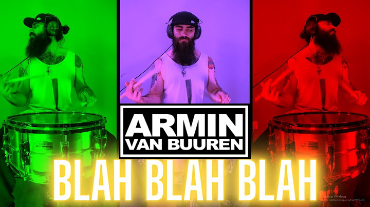 Blah Blah Blah Drums version - Drums performance video thumbnail