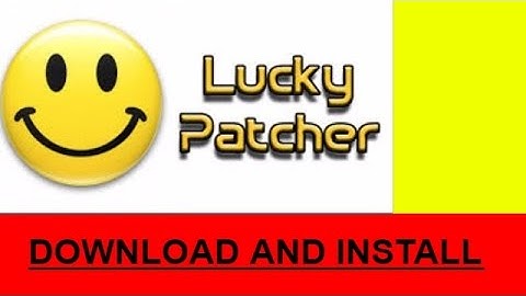 DOWNLOAD AND INSTALL LUCKY PATCHER IN ANDROID!!😎😎