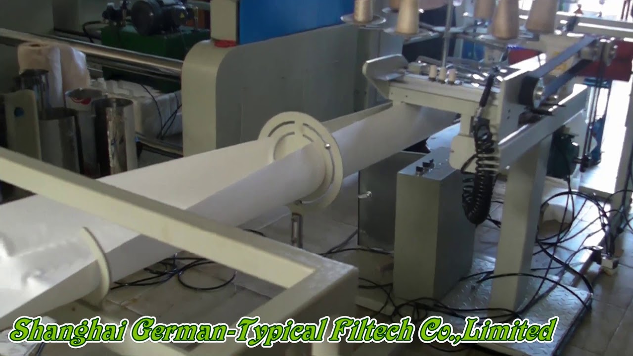 Semi Automatic Filter Bag Sewing Production Line YouTube