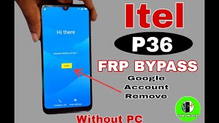 Itel P36 frp bypass