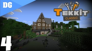 Minecraft Tekkit Classic - Episode 4 - "AN UNEXPECTED VISITOR!!!" | Modded Singleplayer Survival