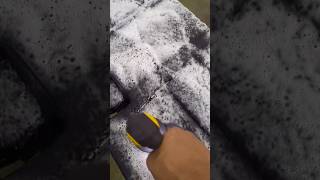 Fabric seat cleaning with IK Foam Pro 12 and Koch Chemie GS diluted 1:20