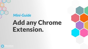 How to Add Chrome Extensions to Wavebox in Seconds.