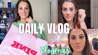 Vlogmas✨️-daily vlog- GRWM, shopping for my bday gifts, shopping haul 🩷