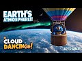 Raya Flies Through EARTH'S ATMOSPHERE! Cloud Dancing Adventure! 🎈☁️🌍