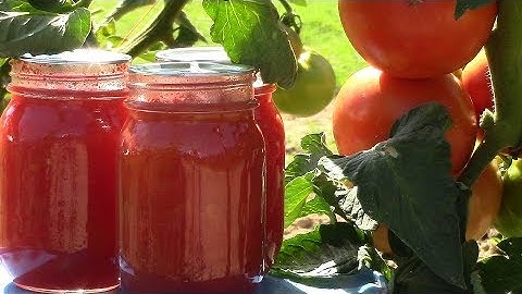 How to Can Tomatoes Without the Seeds