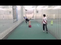 Chris grey 74mph in yorkshire cricket foundation top gun