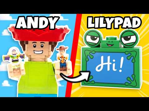 I built EVERY TOY STORY Character in LEGO...